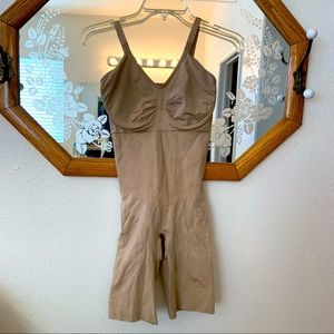 SPANX Tan Shapewear Bodysuit